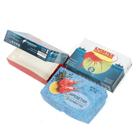 Короб для креветки 1кг